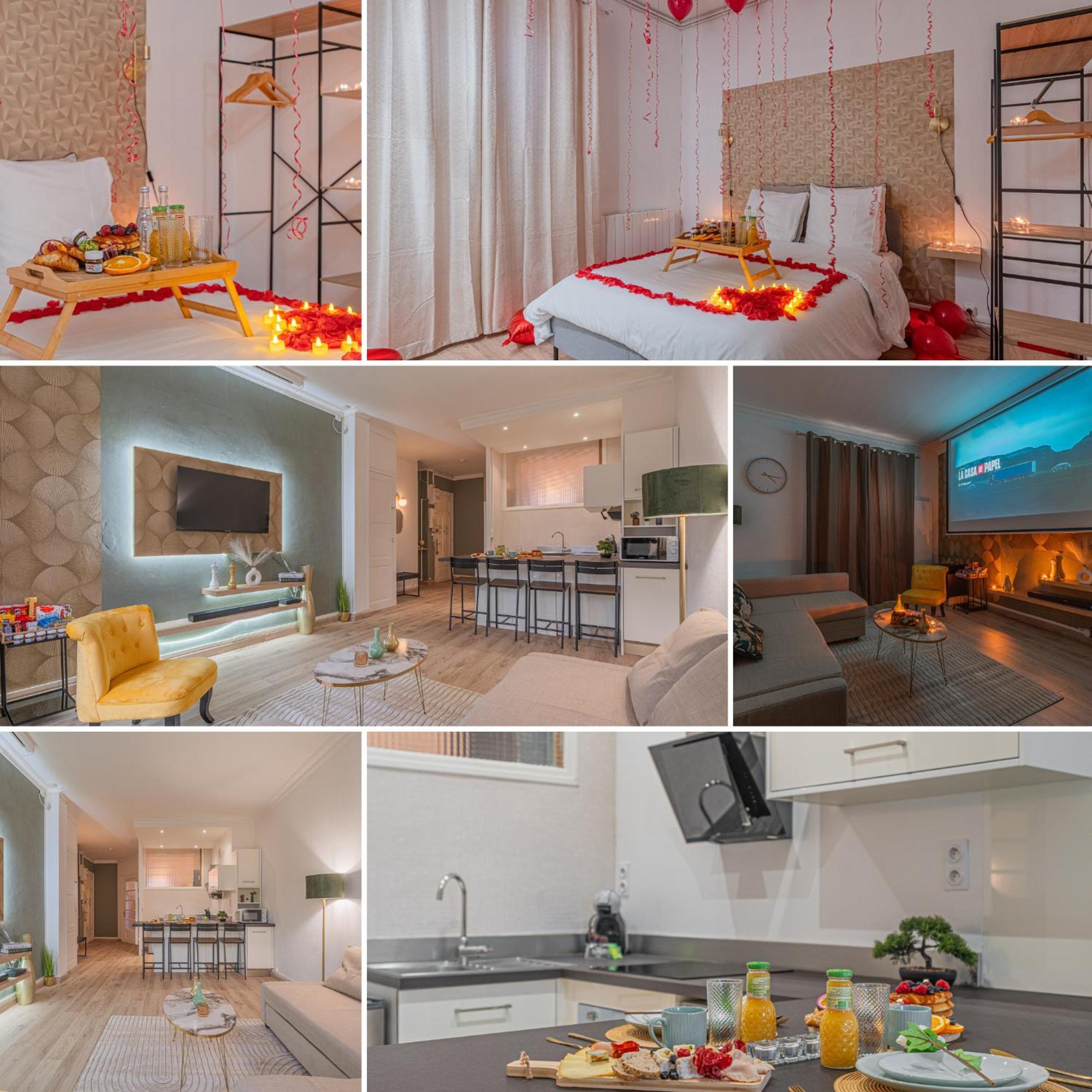 Luxury Cinephile - Netflix - 2 Balcons - Garage Prive - Minibar Apartment Grenoble Exterior foto